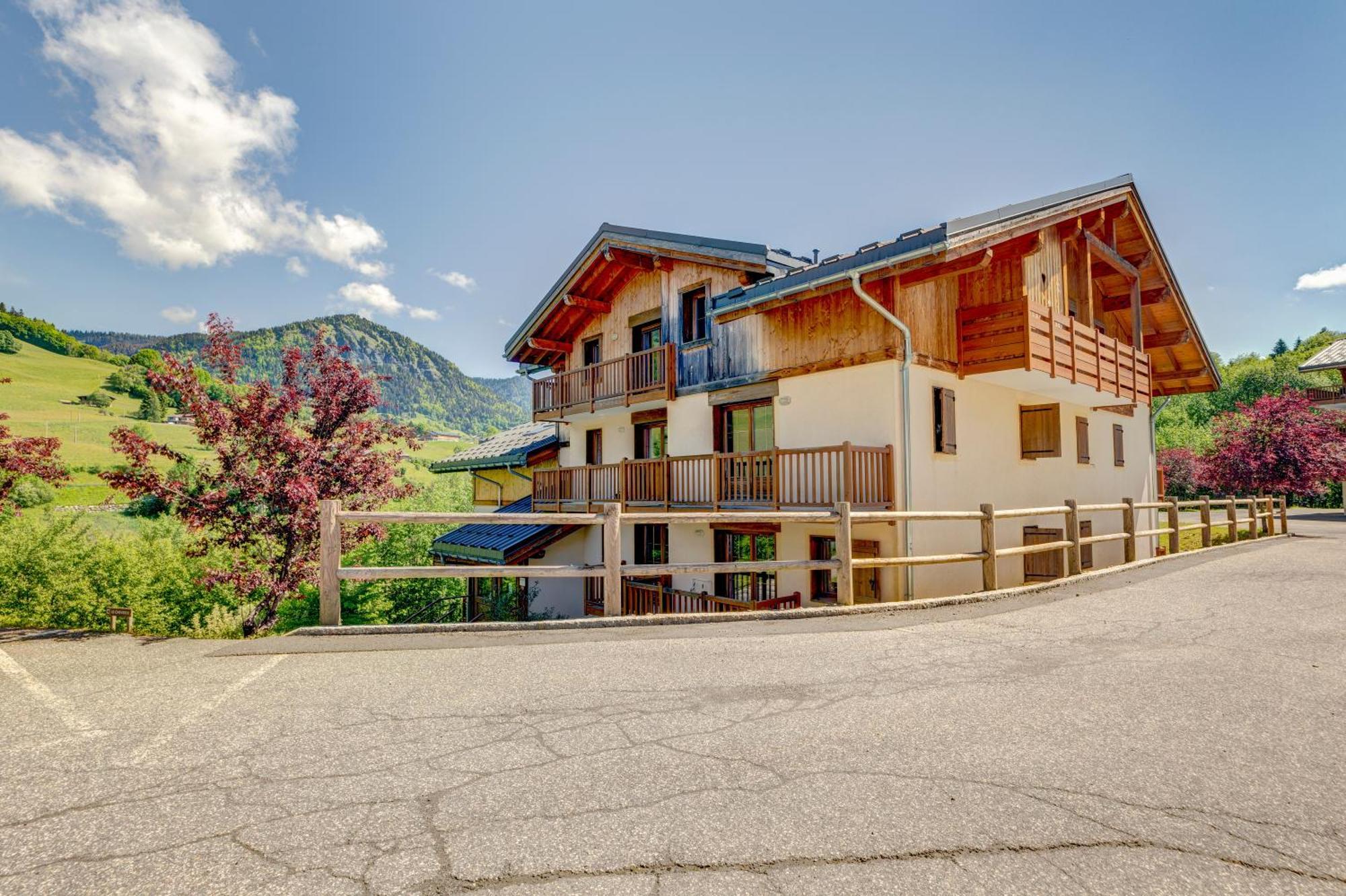 Appartement Le Chevreuil à Flumet Extérieur photo